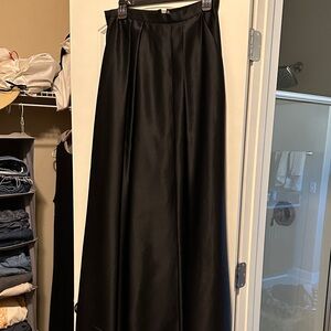 Alex Evenings Black A-Line Skirt
